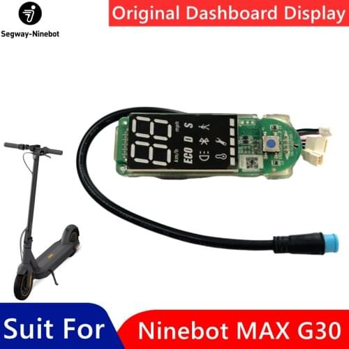 Original Dashboard Assembly Kit for Ninebot MAX G30P KickScooter Smart Electric Scooter Skateboard Dash Board Display Parts