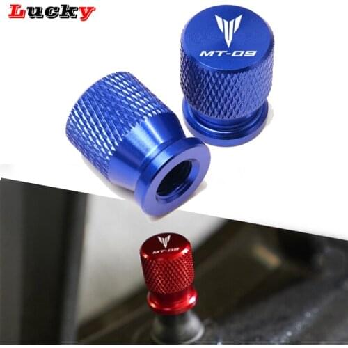Latest High Quality For Yamaha MT09 Tracer FZ09 MT-09 2014-2020 Motorcycle Accessories Wheel Tire Valve caps CNC Airtight Covers