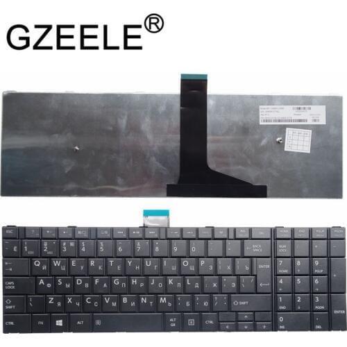 RU Keyboard for Toshiba Satellite C50-A C50-A506 C50D-A C55T-A C55-A C55D-A Russian Laptop Keyboard white/black