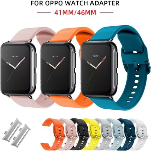 Silicone Strap for OPPO smart Watch 41 46mm Colorful Sport Band Bracelet for OPPO 41mm TPU Strap Soft Wrist Strap 46mm