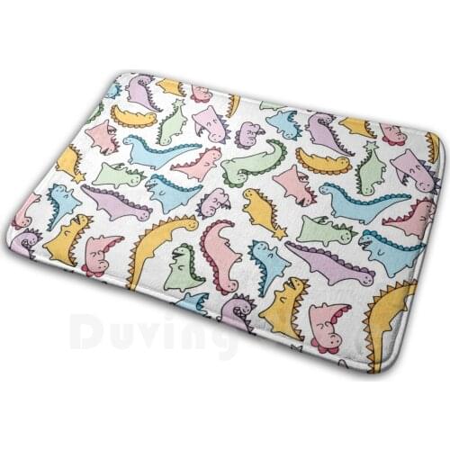 Cute Dino Explosion Carpet 609 Carpet Cute Dino Dinosaur Kawaii Japan Tokyo Colorful Pastel Dinos