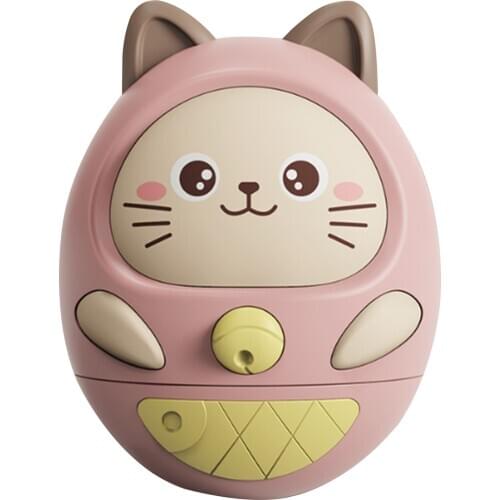 Tumbler Toy Early Educational Wobbler Toy Without Battery Toys For Baby Early Learning W50