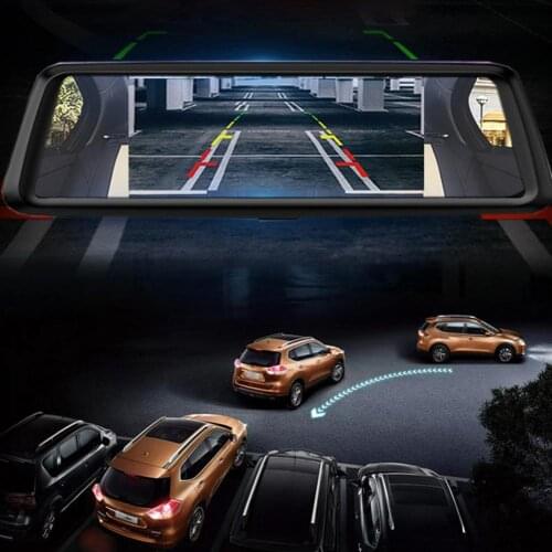 SET-935A 9.7Inch Car DVR 1080P Dash Cam HD Rearview Mirror Car Camera Video Recorder Parking Monitor