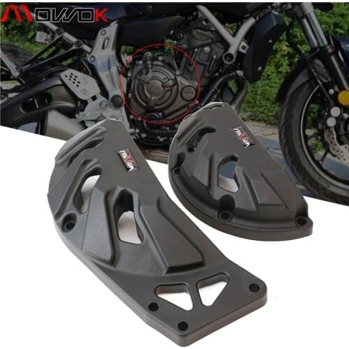 For Yamaha MT07 MT 07 MT-07 FZ07 FZ07 2014-2019 2018 2017 2016 Motorcycles Engine Cover Protection Case