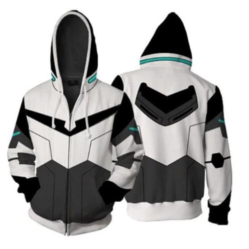 Voltron Legendary Defender Lance Cosplay Costume Lance Hood Jacket For Halloween Costumes Men Women Anime Hoodie Plus Size
