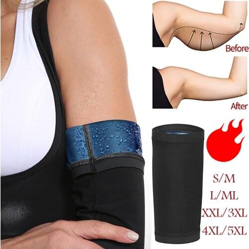 Women Weight Loss Arm Shaper Cellulite Slimming Wrap Belt Band Face Lift Tool Arm Sleeves Women Slimming Trainer Sleeve