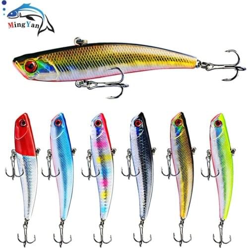 1pcs 9.5 Cm/23g Tough Fishing Lure VIB Rattlin Hook Fishing Sinking Vibration Rattlin Hooktion Bait Pencils Fishing Lure