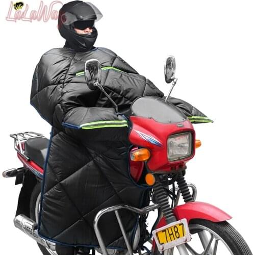 Winter Motorcycle Legs With Apron Cover Windshield Plus Velvet Thickening Protective Leg Windshield Waterproof Winter for Men