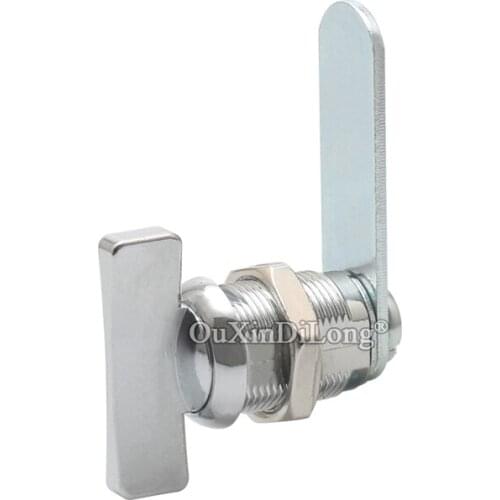 10PCS Zinc Alloy 22mm Keyless Mailbox Cabinet Cupboard Lock Thumb Turn Cam Lock RV Mobile Phone Cabinet Door Locks GF549