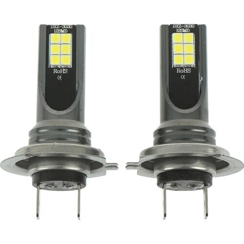 2PCS H7 LED FOG Headlight Lights Kit 50W 14000LM CAR Bulbs 6000K Driving Lamp