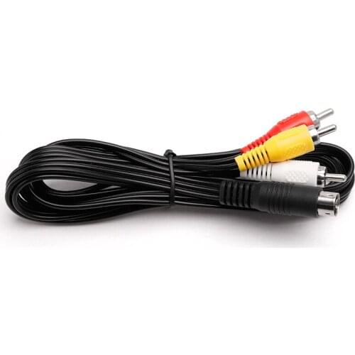 25 Pcs for SEGA Mega Drive 2 AV Cable RCA Audio Video Cable Cord replacement for SEGA Genesis 2