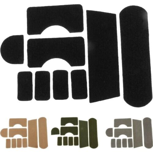 9pcs Tactical Helmet DIY Sticker Set for MICH Style Helmet Fast Helmet