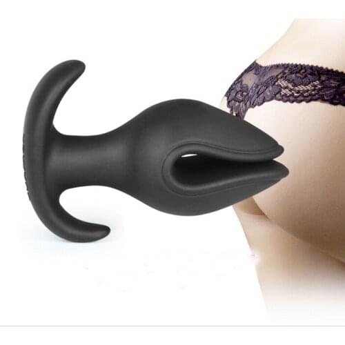 V Shape Anal Plug Anal Dilator Sex Products For Gay, Silicone Butt Plug Prostate Massage G Spot Stimulation Men Woman Sex Toys