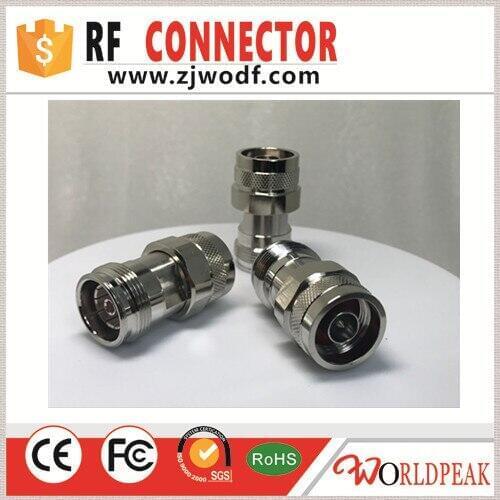 Free shipping 10pcs RF adapter 4.3/1.0 mini female/jack to N male/plug straight adaptors