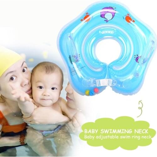 Household Kids Neck Float Ring Safety Swimming Infant Swimming Protector Collar for Family Outdoor Swimming Supply