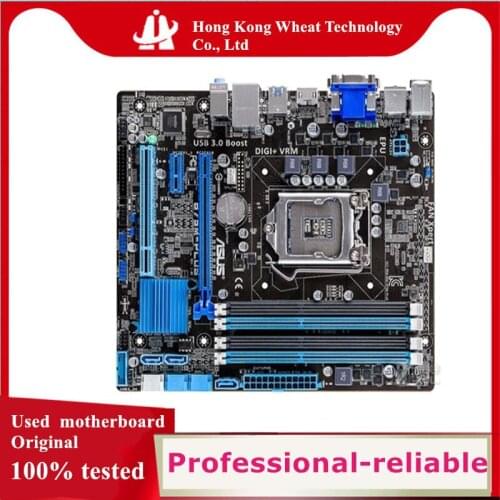 For ASUS B75M-PLUS Motherboard Socket LGA 1155 DDR3 SATA3 For Intel B75 Original Desktop Used Mainboard