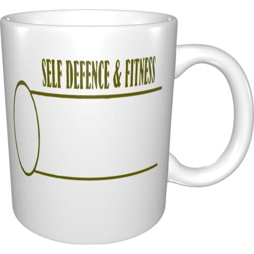 Krav Maga Defence Israel Martial Arts Custom Mug Coffee Cup Coffee Mug Glass Latte Mug Green Cup
