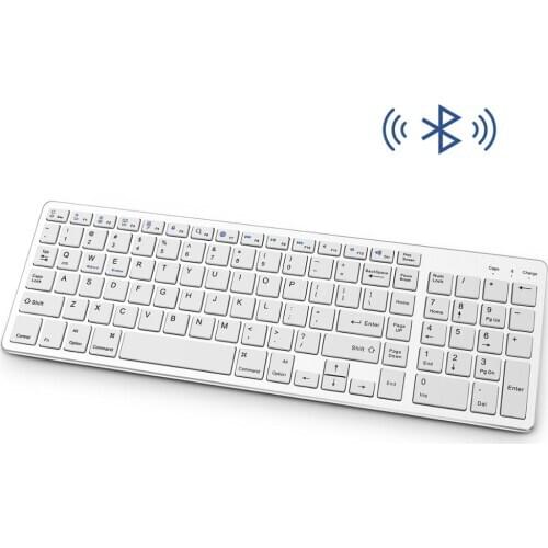 Fashion Ultra-thin Keyboard for Mac Pro Full Size Keyboard for Macbook Pro Aluminum Alloy Mute Mouse