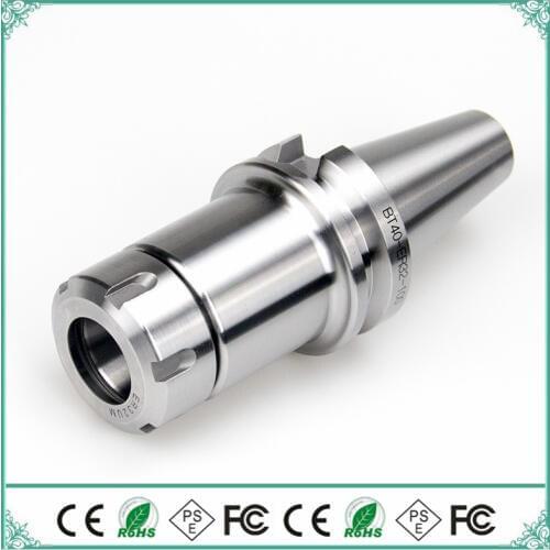 New Spindle BT40 ER40 100L High Precision Full Grinding White ISO Standard Spring Chuck ER40 CNC Machine Tool BT40 Spindle