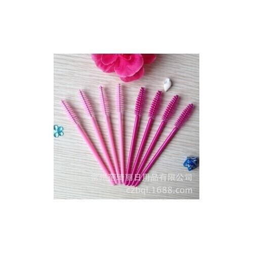 200sets 100pcs /set Eyelash Brush One-Off Disposable Cosmetic Nylon Mascara Applicator Wand Brush Makeup Tool fashion
