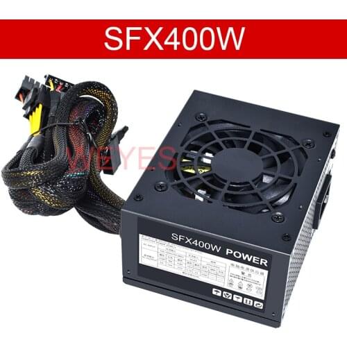 Original Small PSU Max 400W PC Desktop Gaming Power Supply SFX400