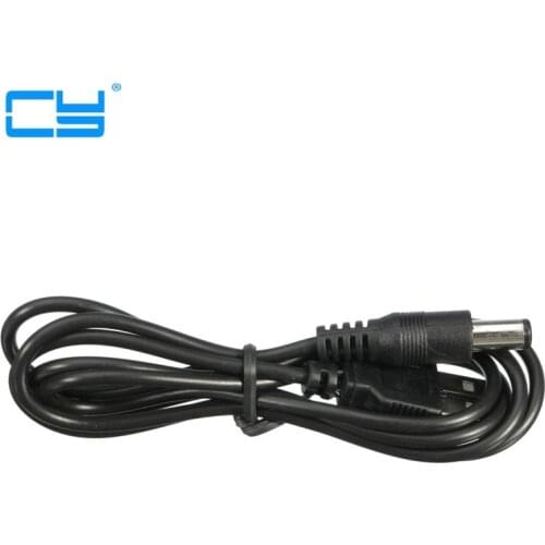 Padrao porta universal micro usb para dc 5.5 2.1mm Adaptador de Conector do Cabo de Alimentacao 5 V DC Jack Barril Vinculadoor