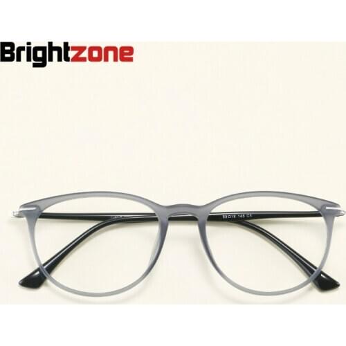 Vintage Korean Ultem Oval Round Men Women Nerd Myopia Optical Eyeglasses Prescription Eyewear Glasses Frames Oculos Spectacles