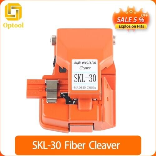 Fiber cleaver SKL-30 cable cutting knife FTTH fiber optic knife tools cutter High Precision Fiber Cleavers 16 surface blade New
