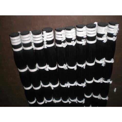 2 LBs (1LB/bundle) of Quality Black bow hair, black horse hair in 82cm