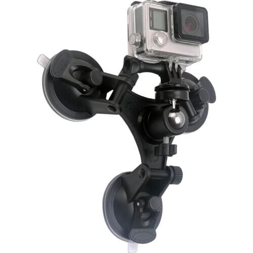 For Go Pro 8 Accessories 7cm Car Mount Windshield Suction Cup Holder for GoPro Hero 9 8 7 6 5 4 Sjcam Sj4000 Eken H9r Yi 4K