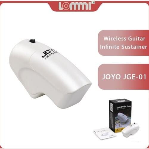 LOMMI JOYO JGE01 Wireless Guitar Infinite Sustainer Handheld String Sustainer Electric Guitar Effect Pedal Trigger Electric Bow