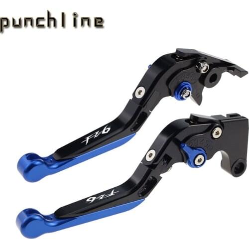 Fit FZ6 Clutch Levers For YAMAHA FZ-6 FZ6 FAZER 2004-2010 FZ 6R FZ6R 2009-2017 Motorcycle Folding Extendable Brake Levers