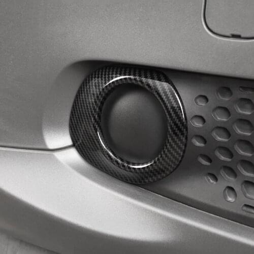 Chrome Front Grille Front Fog Lamp Decorative Cover Car Exterior Parts Refit Accessories for Mercedes New 2015 Smart Fortwo 453