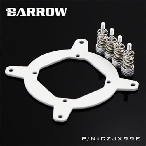 Barrow Energy series X99 CPU Block Bracket Black or White Holder CZJX99E