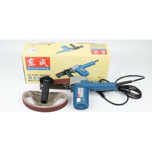 220V 550W Belt Sander Variable Speed Woodworking Sandpaper Grinder 30*533mm