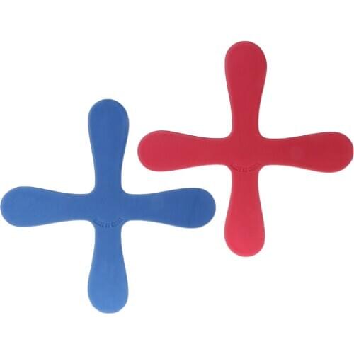 Cross Shape Boomerang Flying Toys Outdoor Park Saucer Funny Game Children Sports