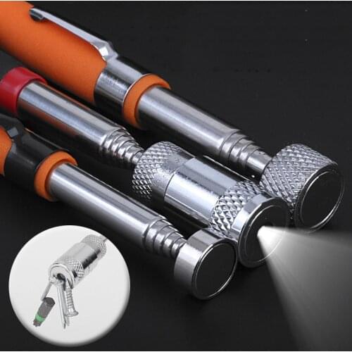 Mini Portable Telescopic Magnetic Magnet Pen Adjustable Magnetic Pick-Up Tools Extendable Pickup Rod Stick