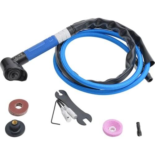 Pneumatic Air Die Elbow Grinder Right Angle Grinding Polishing Burnishing Machine 3MM Chuck 23000RPM BD-1539