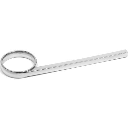 Silver-Plated Slide Finger Ring for Trumpet Cornet Valve Repairing Parts