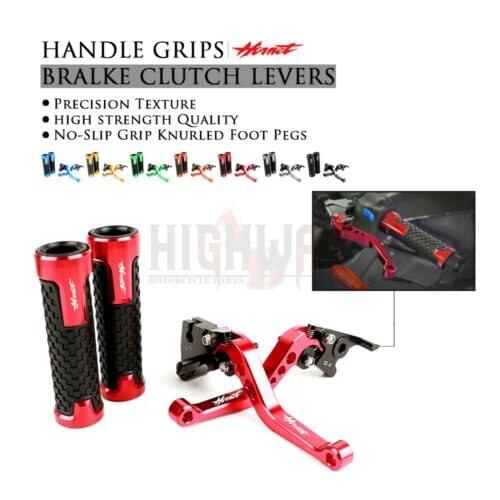 Brake Lever Handlebar Grips Grip CNC Aluminum Short Adjustable Brake Clutch levers For Honda CB1000R NeoSportCafe 2018-2019