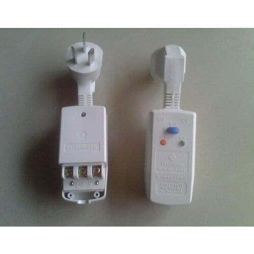 Solar accessories, leakage protection plug, solar water heater accessories, leakage protection plug, double lamp 16A