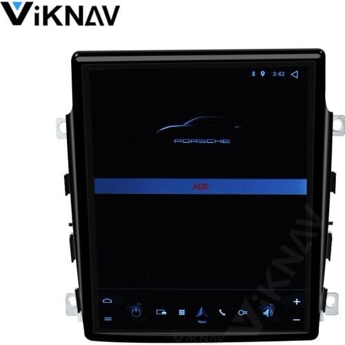 Viknav For Porsche Panamera vertical screen car DVD multimedia player GPS navigation radio tape recorder GPS head unit 9.7 inch