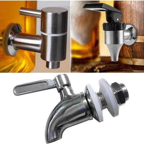 Water Faucet Bubbler Kitchen Faucet Saving Tap Stainless Steel Beverage Drink Water Dispenser Wine Barrel Faucet Juice Tap