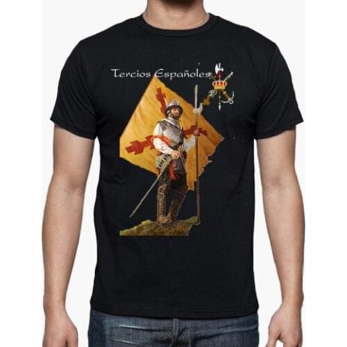 Espanoles Tercios Ancient Soldiers Spanish Foreign Legion T-Shirt. Summer Cotton O-Neck Short Sleeve Mens T Shirt New Size S-3XL