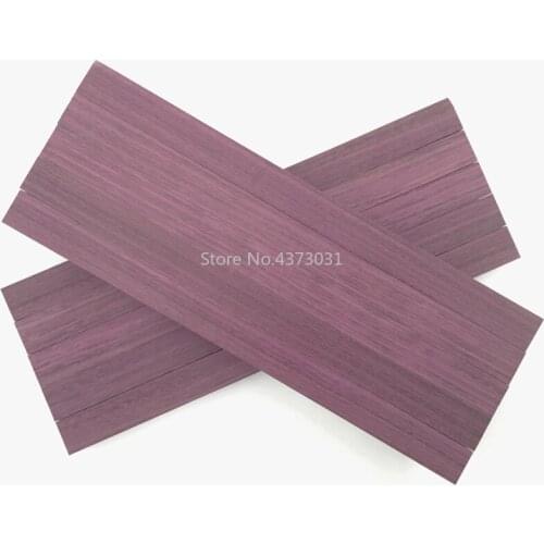 1 piece DIY knife handle material purple heart wood,violet wood For DIY Handicraft materials