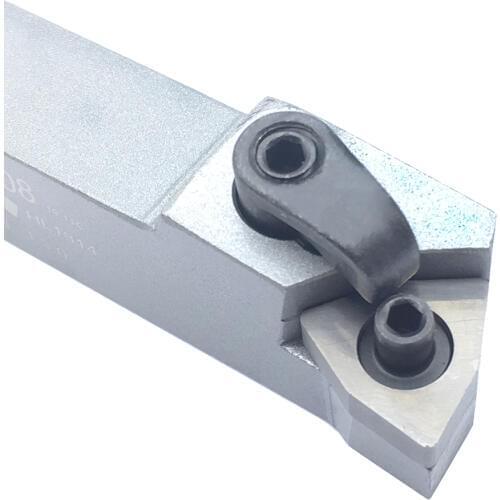 1pc MWLNL1616H08 External Lathe Tool Turning Holder Boring Bar for WNMG080404/08 inserts + 2pcs Wrenches For Power Tool