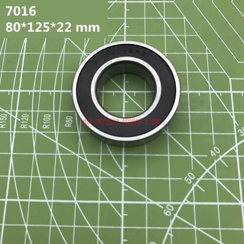 2019 Hot Sale Limited High Quality 1pcs 7016 7016c 2rz P4 80*125*22 Mm Sealed Angular Contact Bearings Speed Spindle Cnc
