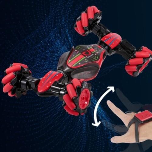 Remote Control Hand Sensing Car Climbing Stunt Drift Vehicle Model Toys With Colorful Lights And Music Childrens Toys For Boys
