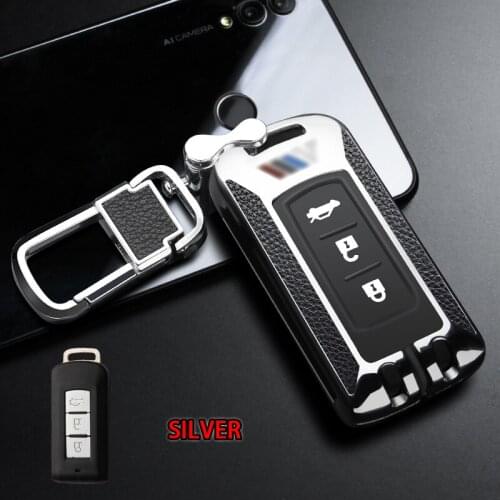 Car Remote Key Cover Case Key Shell For Mitsubishi Outlander Lancer 10 Pajero Sport Asx Rvr L200 Smart Eclipse Cross Car styling