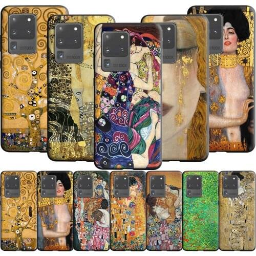 Gustav Klimt Case for Samsung Galaxy A5 A6 A9 M11 M30S M21 M31 M31S S21 S21S S30 Plus Ultra M51 A02 A12 A32 A52 A72 F62 M62